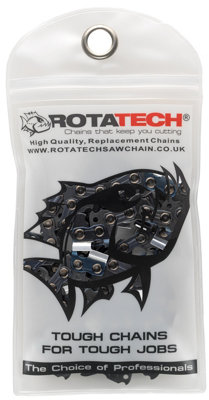 Rotatech Chainsaw Chain Fits 16 inch GARDENLINE GCS2000 GPCS-46Z GLPC-41 GLPC-40