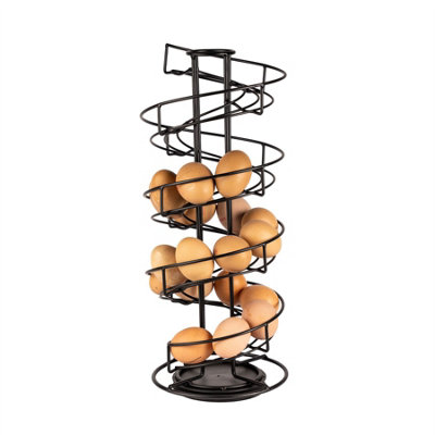 Rotating Iron Spiral Egg Holder - M&W