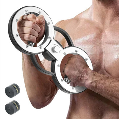 Rotator Machine Forearm Strength Trainer for Men & Women-Silver