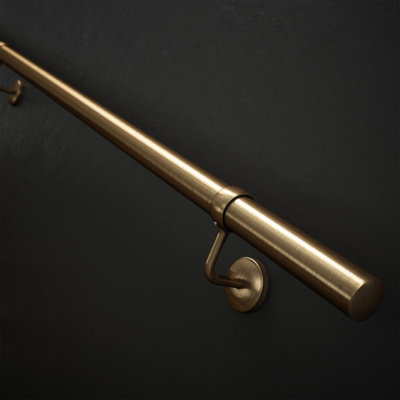 Rothley Baroque Antique Copper Stair Handrail Kit 3.6M