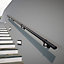 Rothley Baroque Matt Black Stair Handrail Kit 3.6M