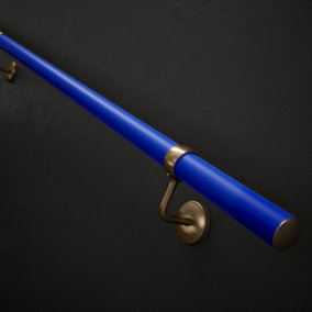 Rothley Deep Blue 1.2 Metre Bannister Staircase Handrail Tube (Diam) 40mm