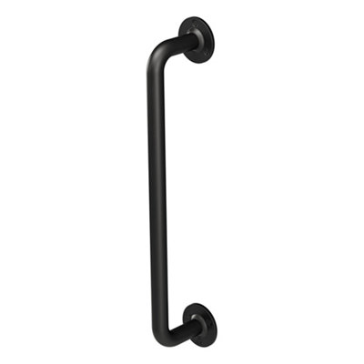 Rothley Grab Rail Matt Black 457x25mm