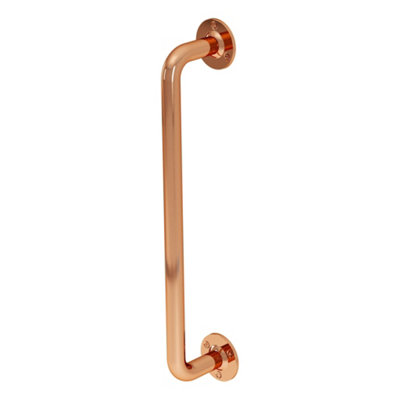 Rothley Grab Rail Polished Copper 457x25mm