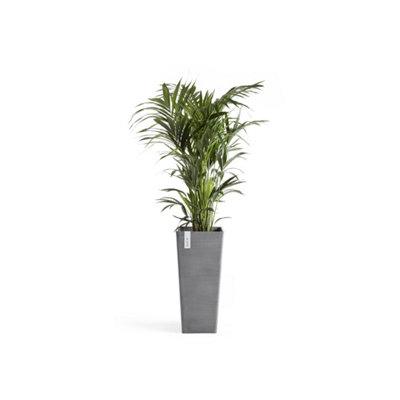 Rotterdam Smooth Finish Tall Vase Grey - 4