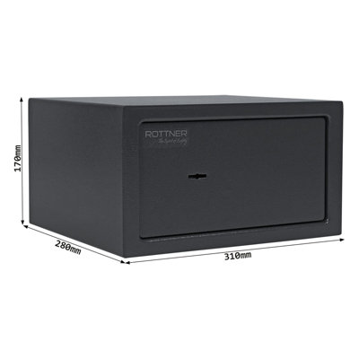 Rottner Furniture Safe Jupiter 2 Key Lock Anthracite