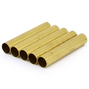 Rotur Brass Tubes for Twist Bullet Pen 5 pack