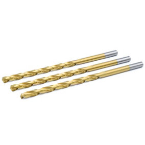 Rotur Long Series Tin Coated Twist Drills Set- 6.8, 6.9 and 7mm