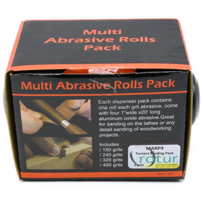 Rotur Multi Abrasive Roll Pack 4-Grits