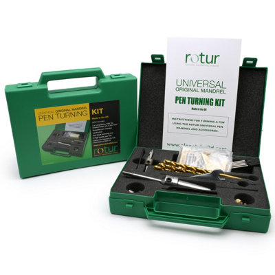 Rotur Pen Turning Kit In Case - No Shank 0MT/K