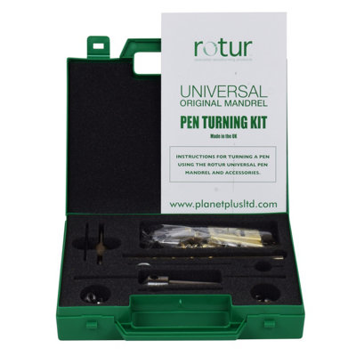 Rotur Pen Turning Kit In Case - No Shank 0MT/K