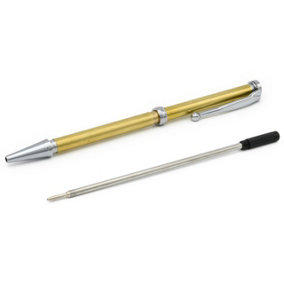 Rotur Std Mech Ball End Clip 7mm Pen Kit Chrome (5 pack)