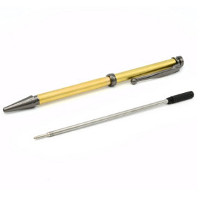 Rotur Std Mech Ball End Clip 7mm Pen Kit Gun Metal (5 pack)