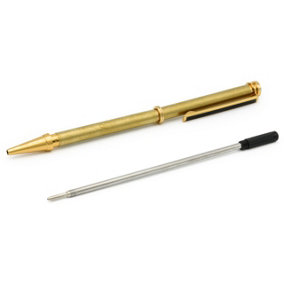 Rotur Ultima Black Stripe Clip 7mm Pen Kit  Gold (5 pack)