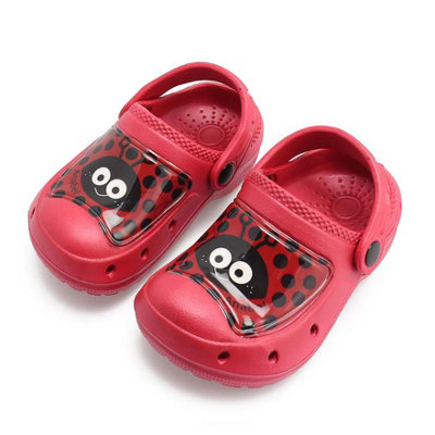 Rouchette Anabel Kids Clog - Red