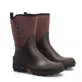 Rouchette Clean Garden Half Boot - Brown