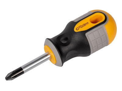 Roughneck 22-153 Stubby Screwdriver Pozidriv Tip PZ2 x 38mm ROU22153