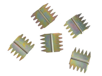 Peignes à Décrasser Pro 25 Mm - Lot De 4, Pour Préparation Surface Avant Enduit