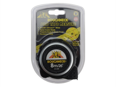 Roughneck 43-208 E-Z Read Tape Measure 8m/26ft (Width 25mm) ROU43208 - 3