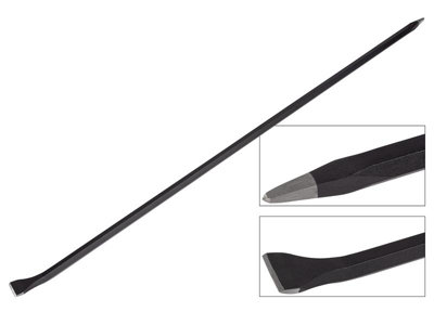 Roughneck 6.4Kg Slate Bar with Bent Chisel for Enhanced Leverage