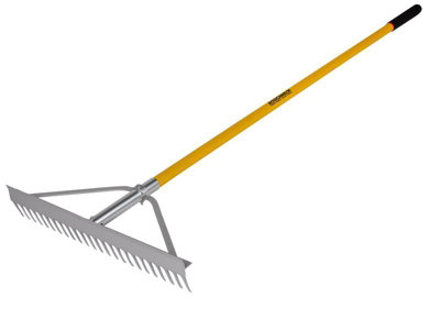 Roughneck 68-624 Aluminium Landscape Rake 600mm (24in) ROU68624