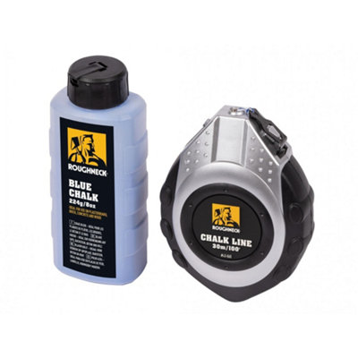 Roughneck Chalk Line Set 30m Multi Colour (One Size)
