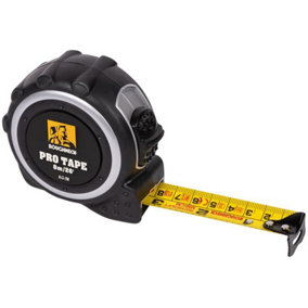 Roughneck - E-Z Read Tape Measure 8m/26ft (Width 25mm)
