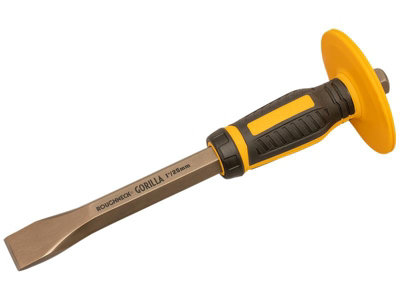Roughneck Gorilla Cold Chisel with Non-Slip Hand Guard 25 x 279mm ...