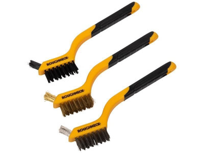 Roughneck - Mini Wire Brush Set 3 Piece