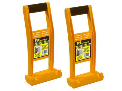 Roughneck ROU32025 Plasterboard Wood Panel Carrier 80kg - Twin Pack 32-025