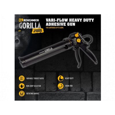 Roughneck Vari-flow Heavy-duty Sealant Gun 280mm (11in) Multi Colour ...