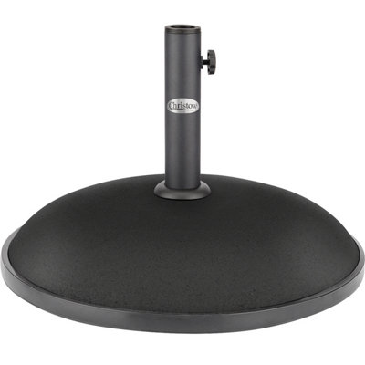 Round 25kg Parasol Base 30/35/38mm - Black