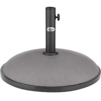 Round 25kg Parasol Base 30/35/38mm - Grey