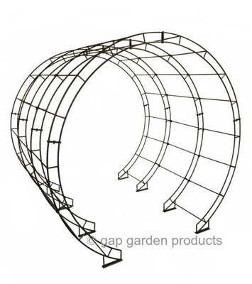 Round Arch Tunnel Bars (Set Of 14) Bare Metal - Ready to Rust L228.6 x ...