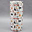 Round Assorted Cats Umbrella Stands  - Vase - L20 x W20 x H46 cm