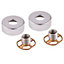 Round Bar Valve Easy Plumb Fixing Kit For Exposed Thermostatic Shower Valve Tap