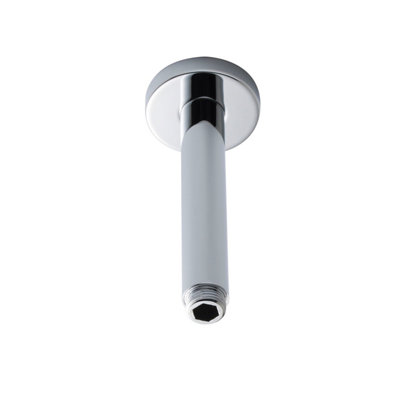 Round Ceiling Mount Shower Arm 150mm - Chrome - Balterley