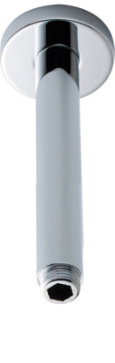 Round Ceiling Mount Shower Arm 300mm - Chrome - Balterley