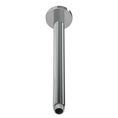 Round Ceiling Mount Shower Arm 300mm - Chrome