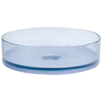 Round Countertop Basin 360 mm Blue TOLOSA