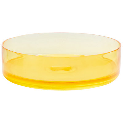 Round Countertop Basin 360 mm Yellow TOLOSA