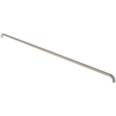 Round D Bar Pull Handle 1830 x 30mm 1800mm Fixing Centres Satin Steel