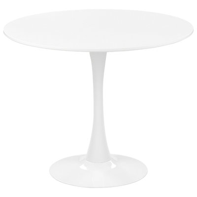 Round Dining Table 90 cm White BOCA