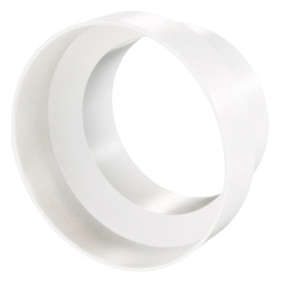 Round Ducting Reducer 150mm to 125mm for Extractor Fans Tumble Dryer Cooker Hood and Ventilation Units