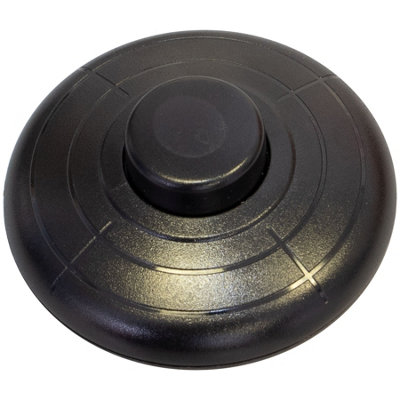Round Floor Footswitch Push Button for Lamps - Black Price Comparisons | Compare The Build