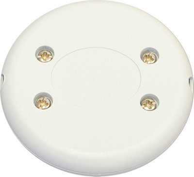 Round Floor Footswitch Push Button Power Switch for Lamps - White