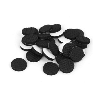 Round Furniture Pad Floor Protector for Chairs Self Adhesive Non-Slip Felt Pad, 22mm, 2 Set