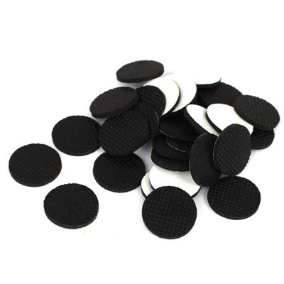 Round Furniture Pad Floor Protector for Chairs Self Adhesive Non-Slip Felt Pad, 45mm, 2 Set