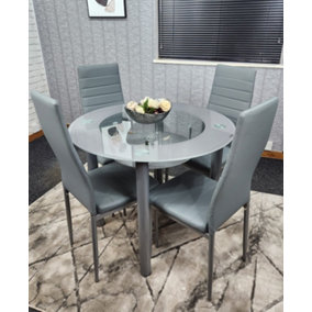 B&q kitchen discount table and chairs