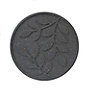Round Grey Leaf Stepping Stone (Diameter 45cm x Thickness 2cm approx.)